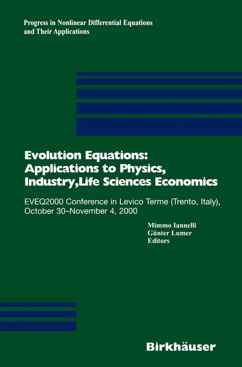 Cover of Evolution Equations