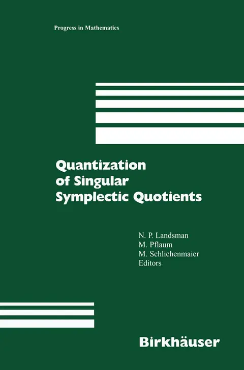 Cover of Quantization of Singular Symplectic Quotients
