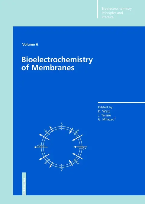 Cover of Bioelectrochemistry of Membranes