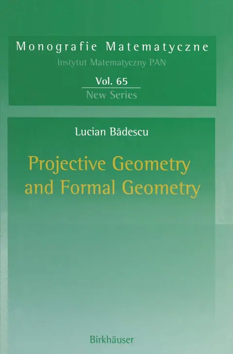 Cover of Projective Geometry and Formal Geometry