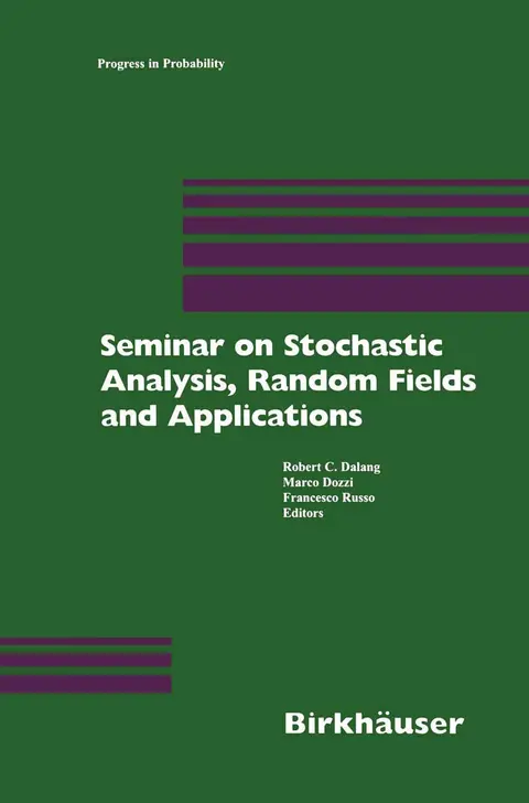 Cover of Seminar on Stochastic Analysis, Random Fields and Applications
