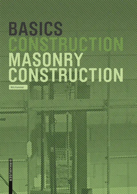 Cover of Basics Masonry Construction