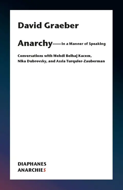 Cover of Anarchy in a Manner of Speaking