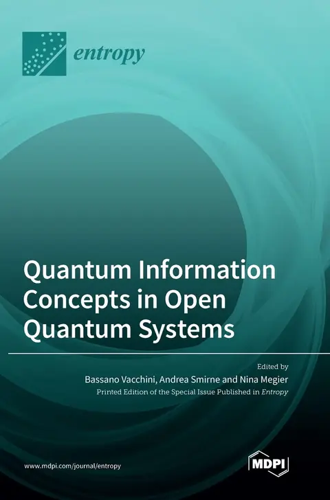 Cover of Quantum Information Concepts in Open Quantum Systems