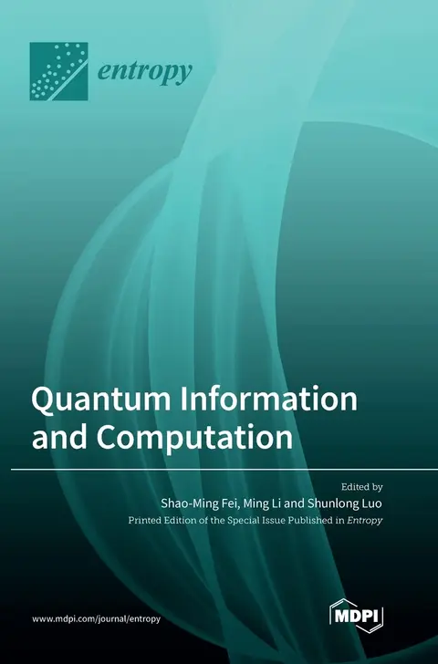 Cover of Quantum Information and Computation