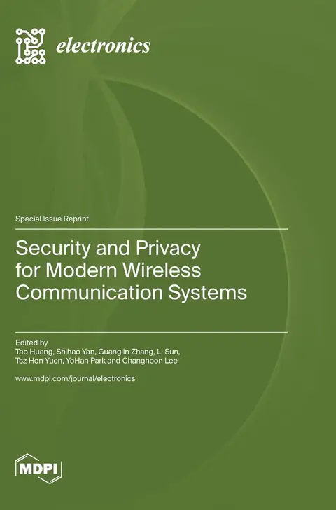 Cover of Security and Privacy for Modern Wireless Communication Systems
