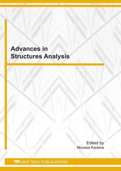 Cover of Advances in Structures Analysis
