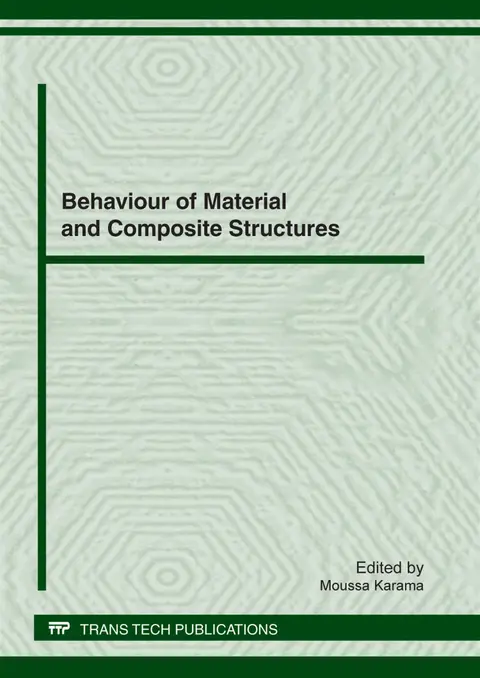 Cover of Behaviour of Material and Composite Structures