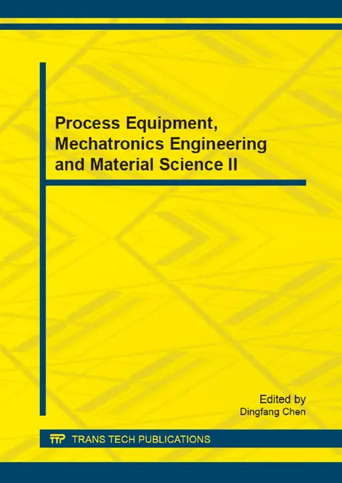 Cover of Process Equipment, Mechatronics Engineering and Material Science