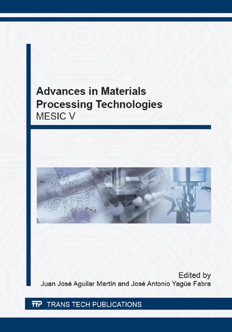 Cover of Advances in Materials Processing Technologies