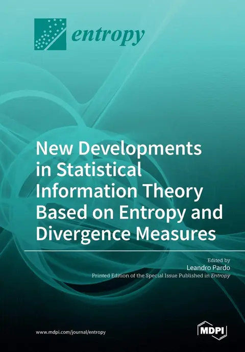 Cover of New Developments in Statistical Information Theory Based on Entropy and Divergence Measures