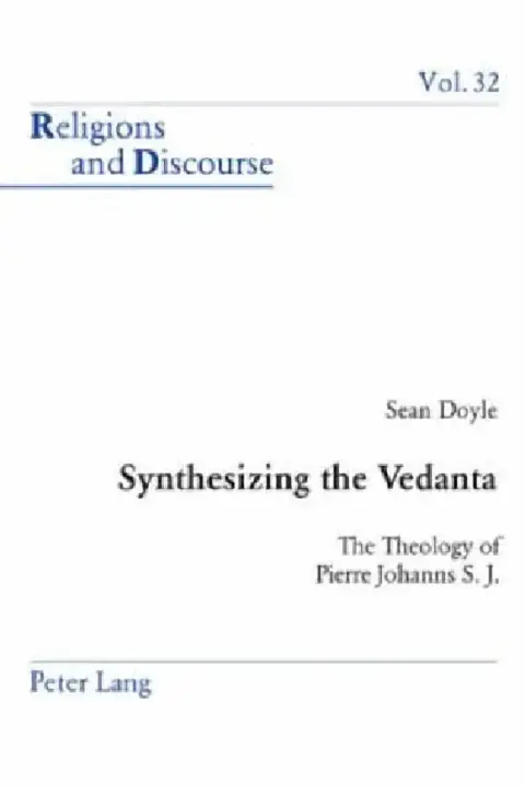 Cover of Synthesizing the Vedanta