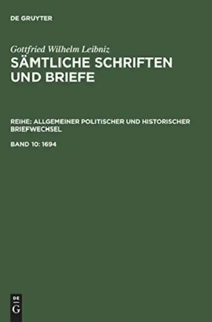 Cover of 1694