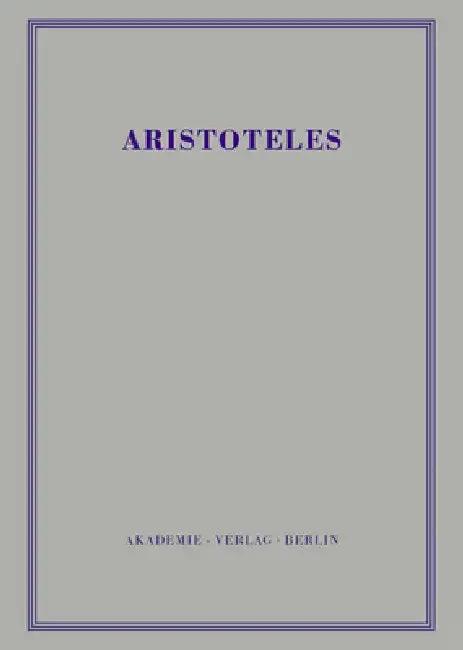 Cover of Politik - Buch IV-VI
