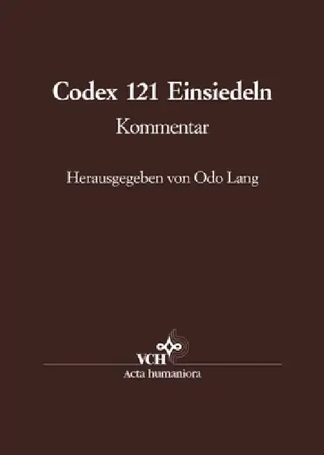 Cover of Die Handschrift 121 der Stiftsbibliothek Einsiedeln