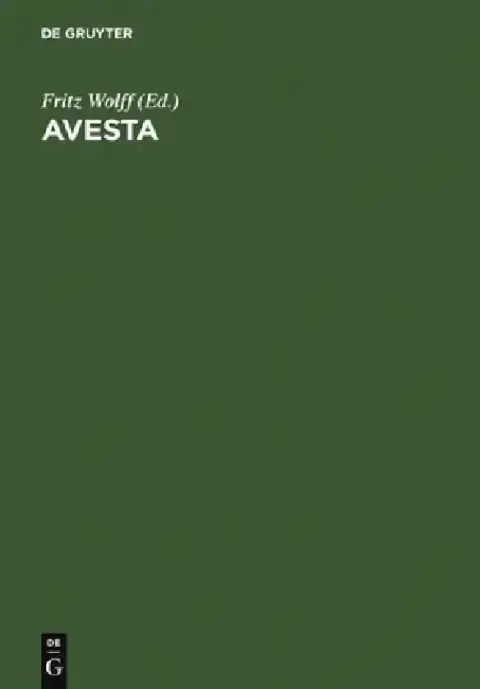 Cover of Avesta