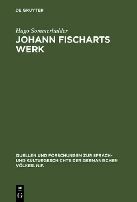 Cover of Johann Fischarts Werk