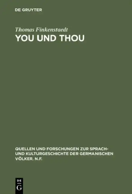 Cover of You und thou