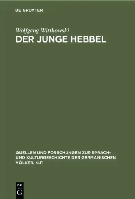 Cover of Der junge Hebbel