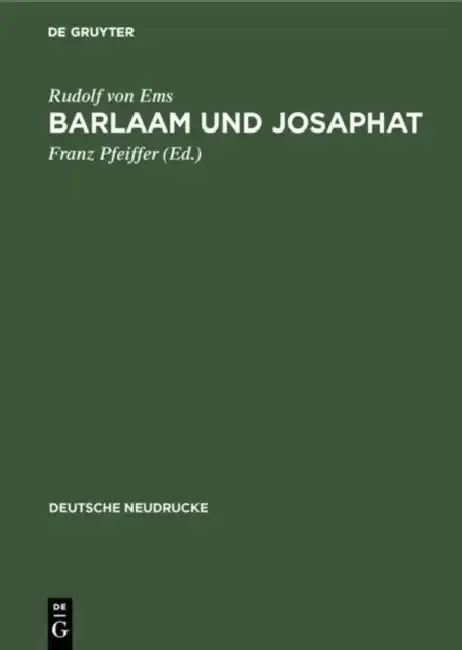 Cover of Barlaam und Josaphat