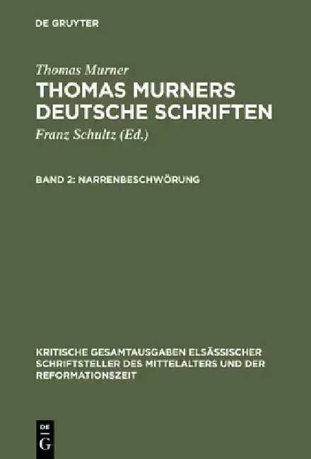 Cover of Narrenbeschwörung