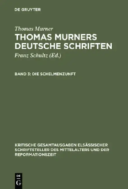 Cover of Die Schelmenzunft