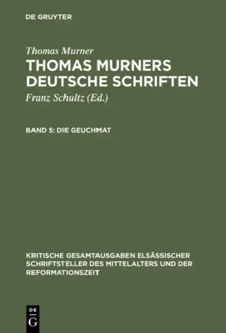 Cover of Die Geuchmat