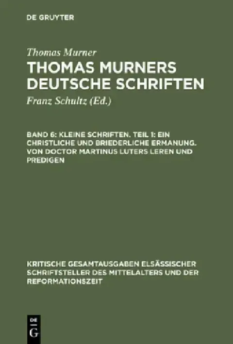 Cover of Kleine Schriften. Teil 1