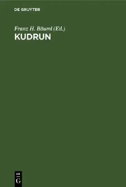 Cover of Kudrun