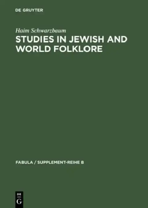 Cover of Studies in Jewish and World Folklore
