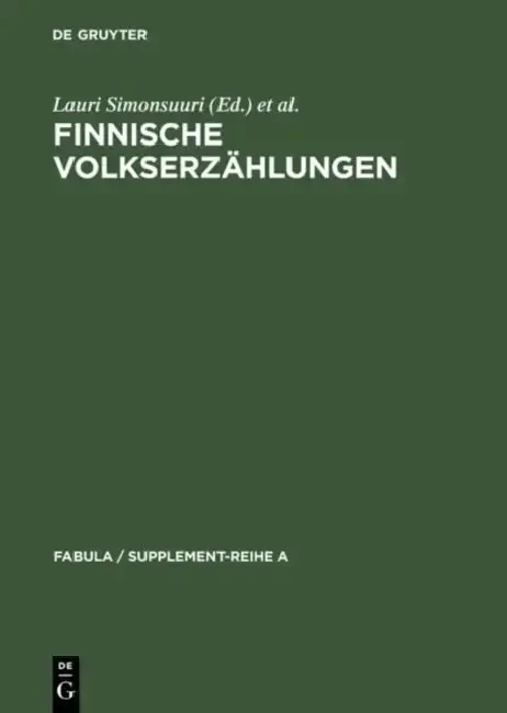 Cover of Finnische Volkserzählungen