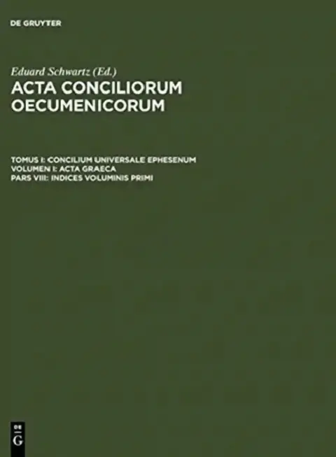 Cover of Indices voluminis primi