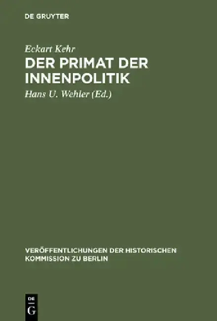 Cover of Der Primat der Innenpolitik