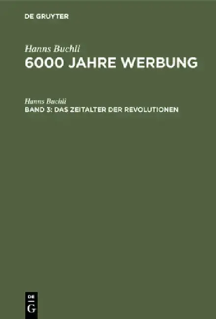 Cover of Das Zeitalter der Revolutionen