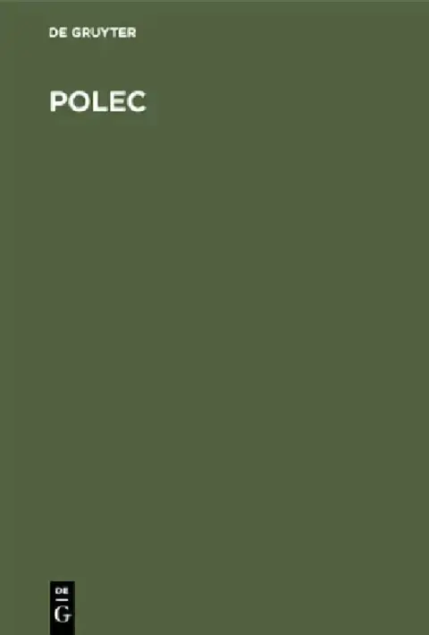 Cover of Polec