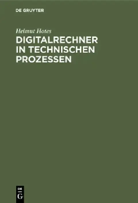 Cover of Digitalrechner in technischen Prozessen