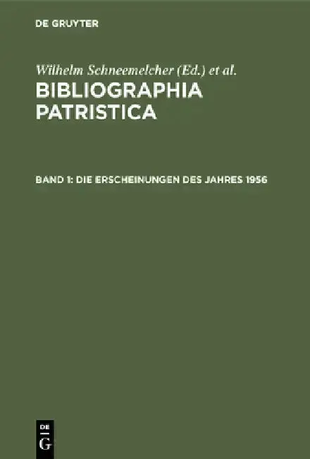 Cover of Die Erscheinungen Des Jahres 1956