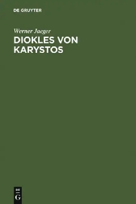 Cover of Diokles von Karystos