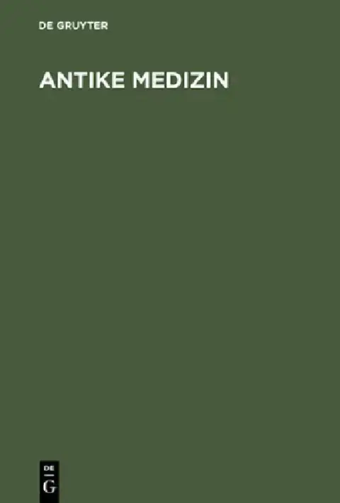 Cover of Antike Medizin