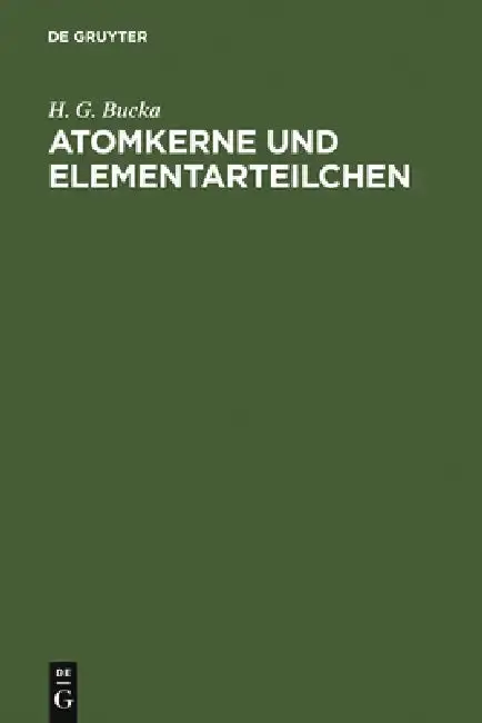 Cover of Atomkerne und Elementarteilchen