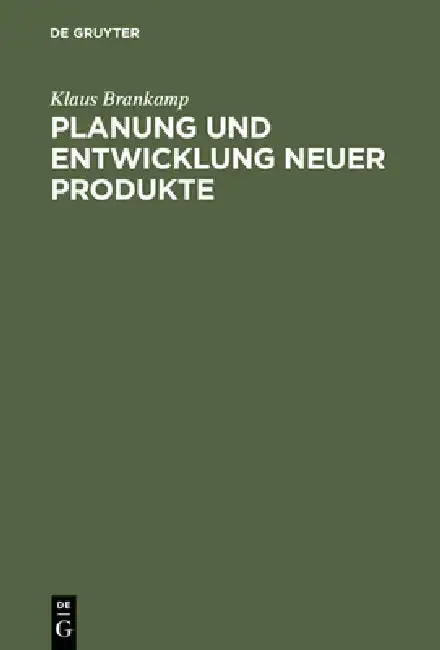Cover of Planung und Entwicklung neuer Produkte