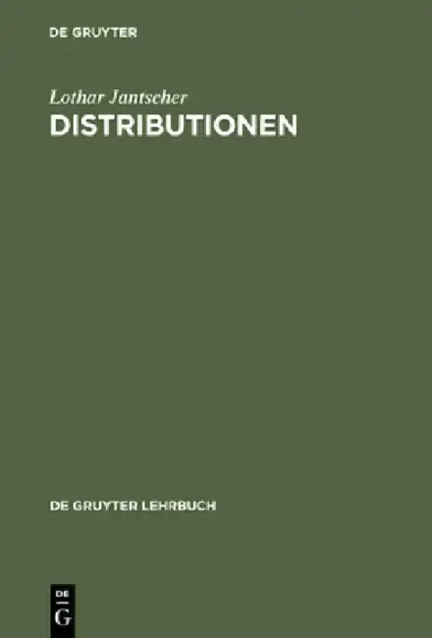 Cover of Distributionen
