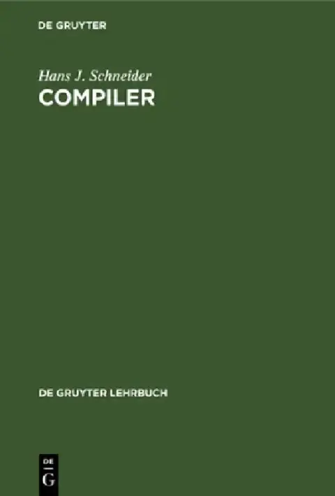 Cover of Compiler