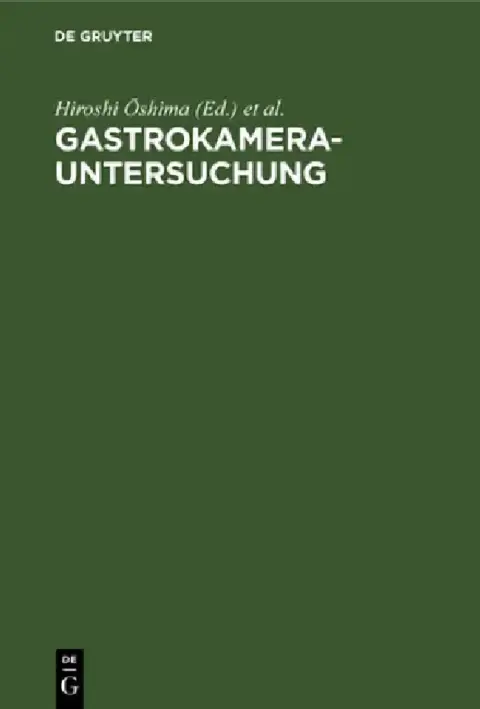 Cover of Gastrokamera-Untersuchung