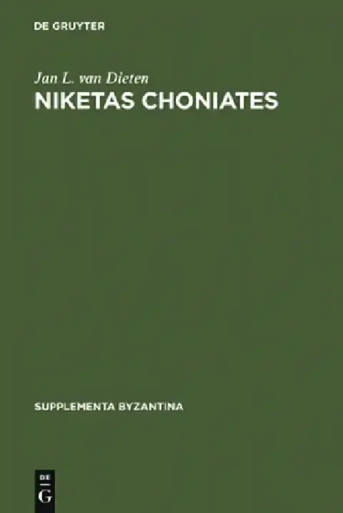 Cover of Niketas Choniates