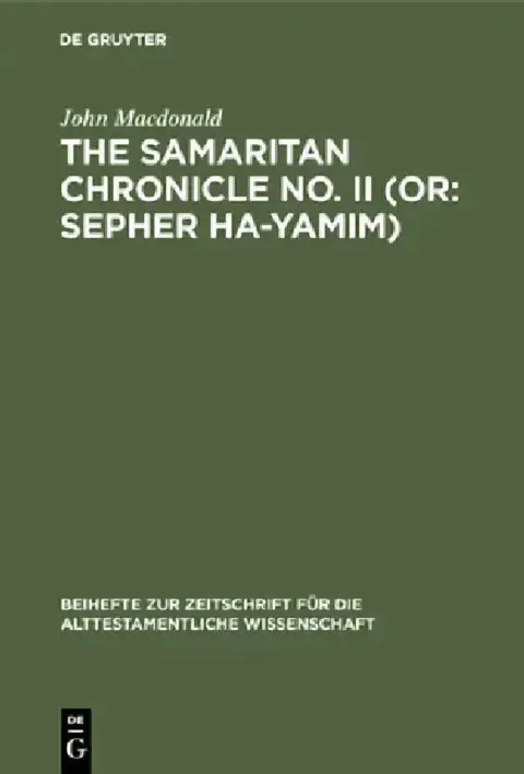 Cover of The Samaritan Chronicle No. II (Or
