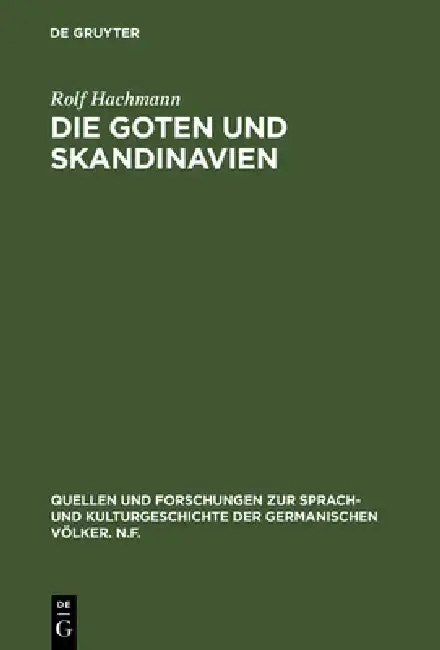 Cover of Die Goten und Skandinavien