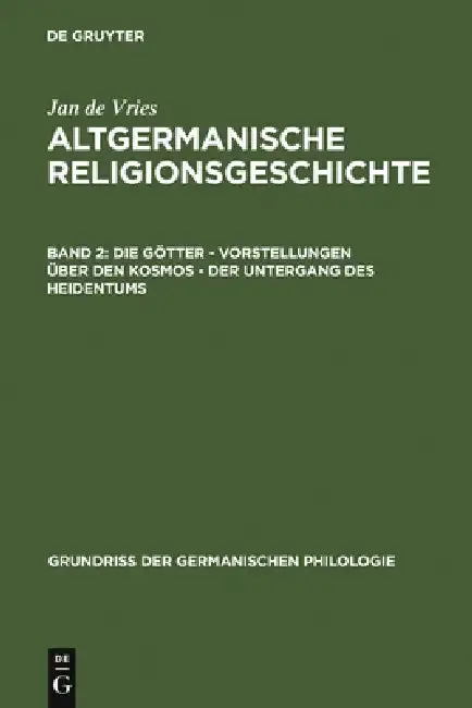 Cover of Die Götter - Vorstellungen über den Kosmos - Der Untergang des Heidentums