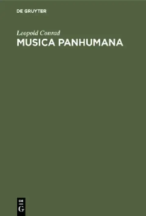 Cover of Musica Panhumana