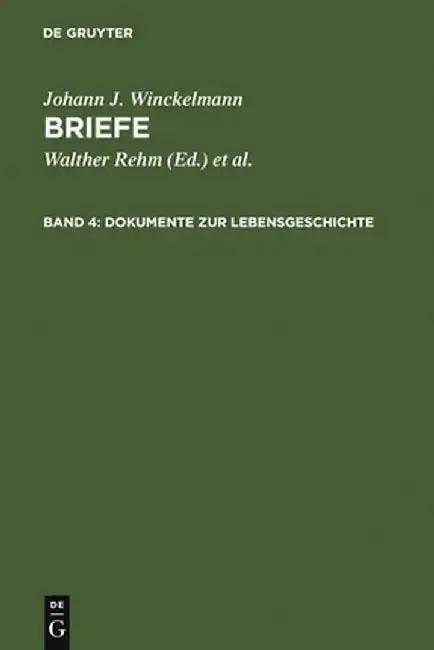 Cover of Dokumente Zur Lebensgeschichte